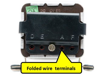 Folded Wire Terminals